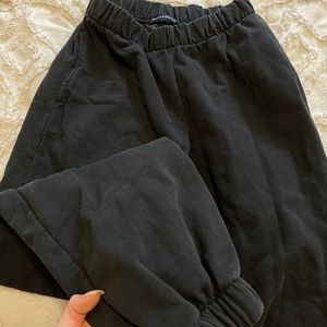 Black brandy Melville sweatpants